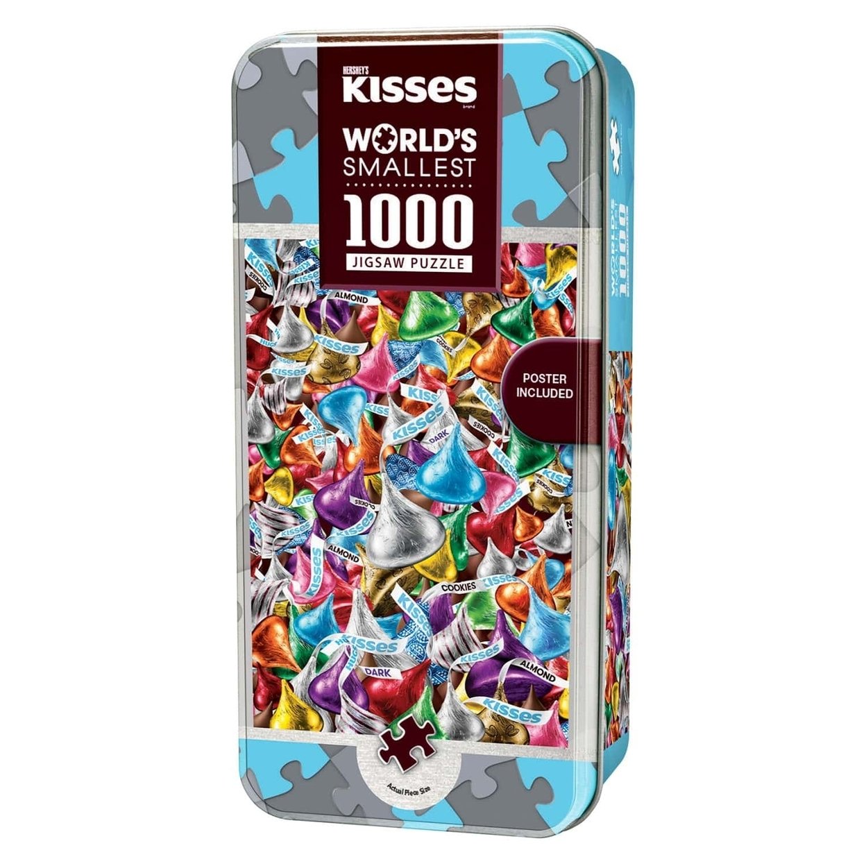 Hersheys Kisses 1000 Piece Jigsaw Puzzle Colorful Chocolate Challenge Puzzle