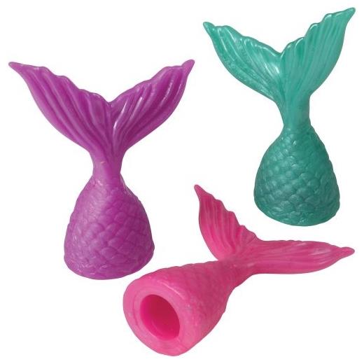 Mermaid Tail Finger Puppets/6-Pc Include 6 Units