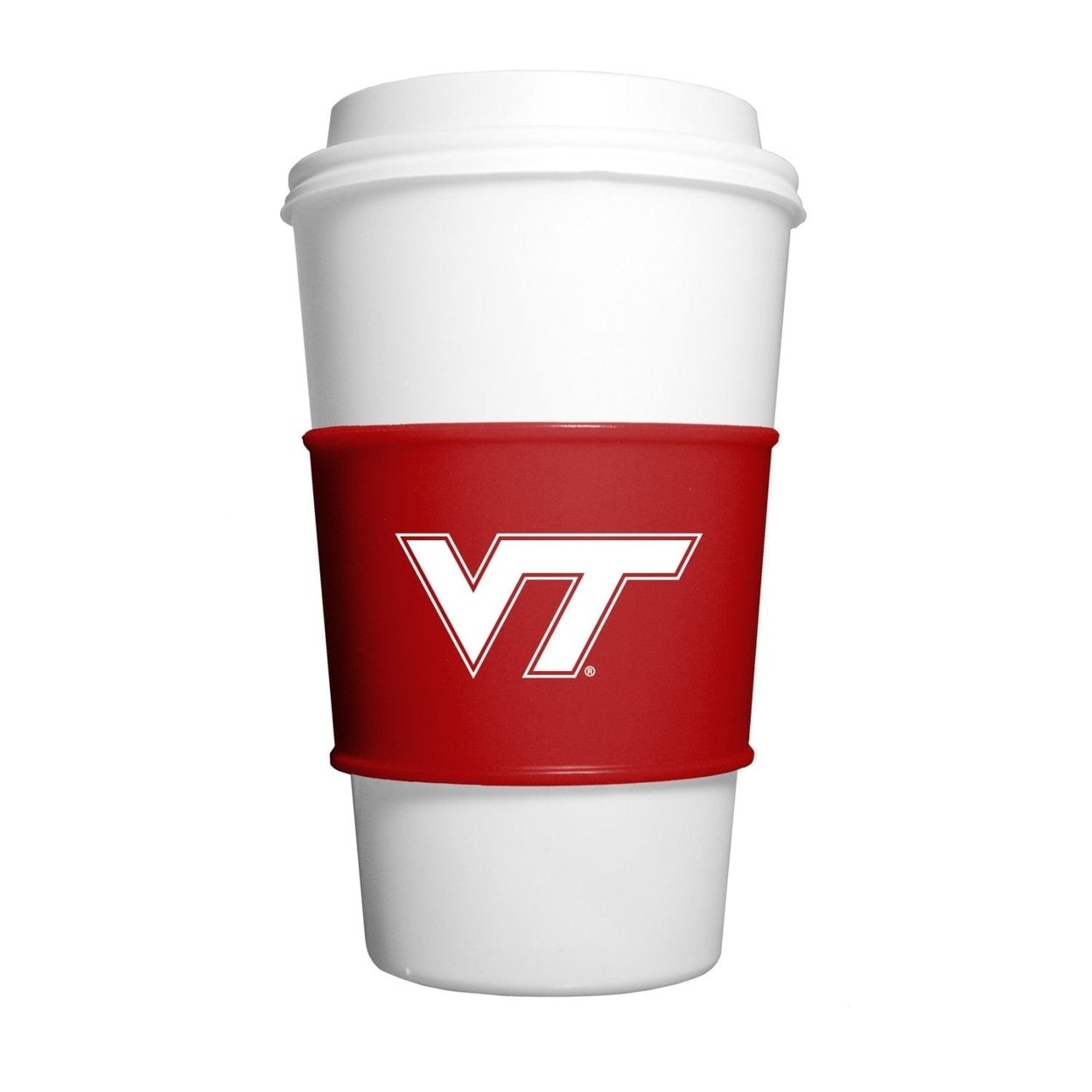 Virginia Tech Hokies Silicone Cup Sleeves Durable Drink Accessory Dishwasher Safe