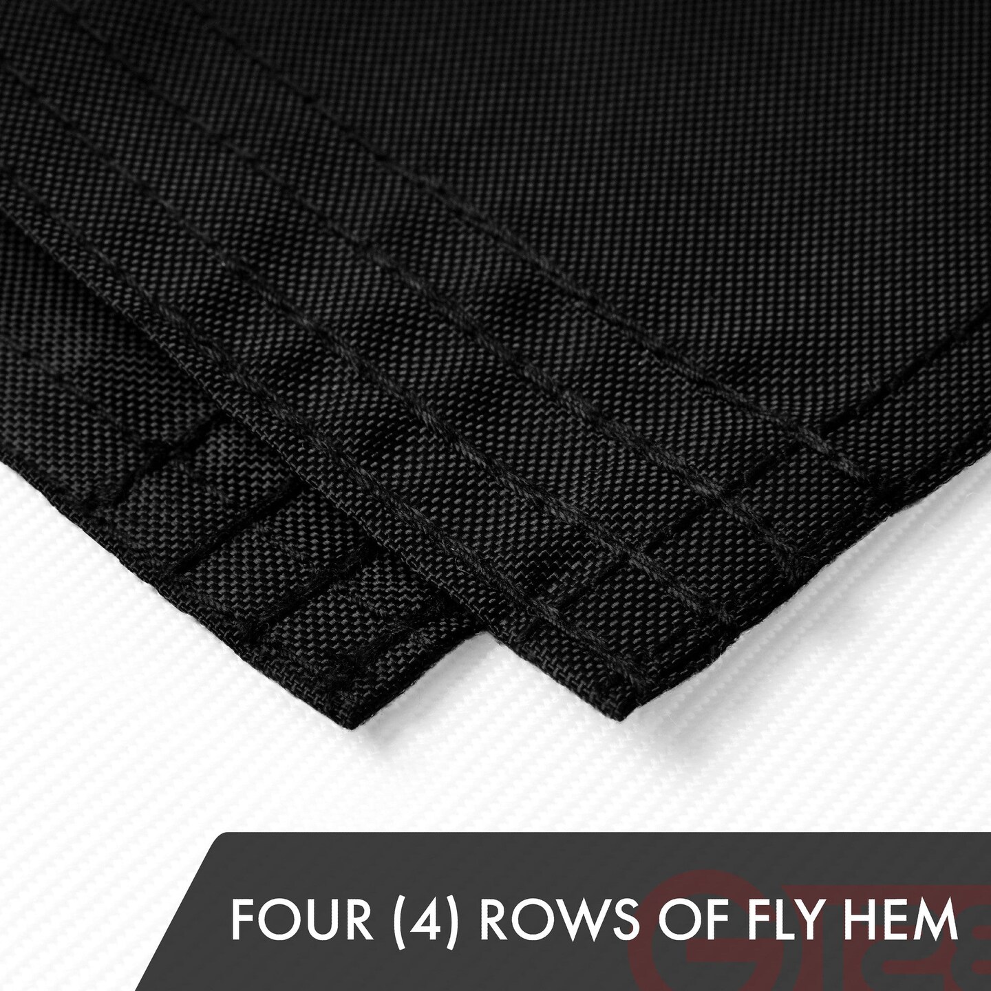 G128 2 Pack: Pirate Jolly Roger Red Head Scarf Flag | 1x1.5 Ft | ToughWeave Series Embroidered 300D Polyester | Novelty Flag, Embroidered Design, Indoor/Outdoor, Brass Grommets