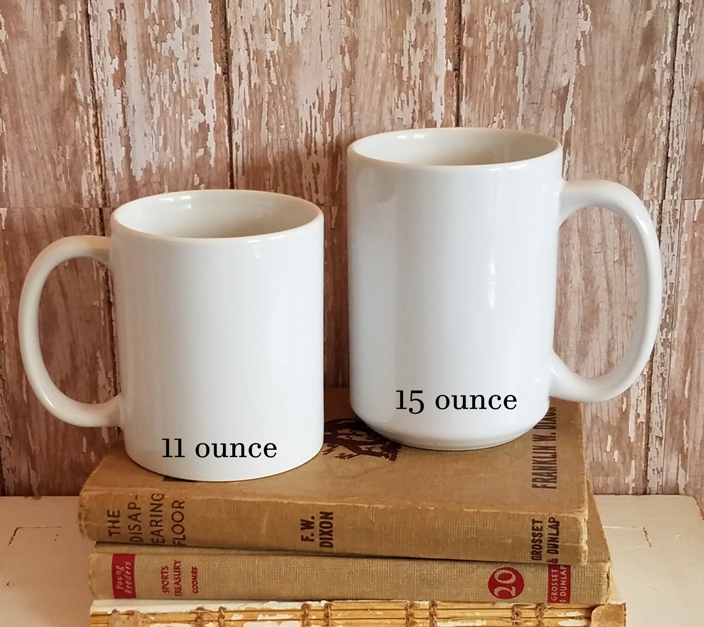Personalized Vintage Inspired Book Lover's Coffee Mug Cup, Book Lover Gift,  Gift For Librarian or Teacher, Gift For Avid Reader | MakerPlace by Michaels