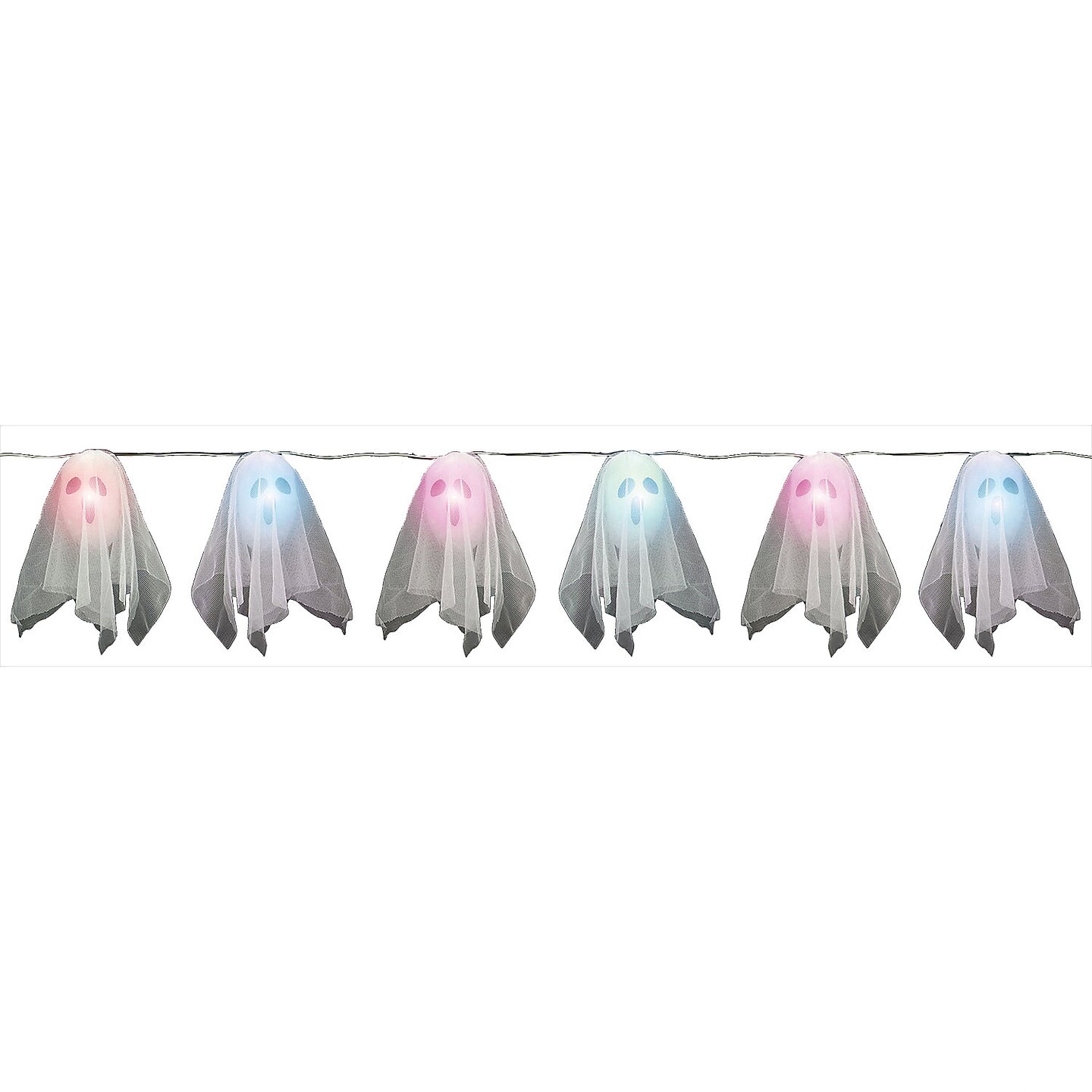 Light Up Ghost String Lights Halloween Decoration