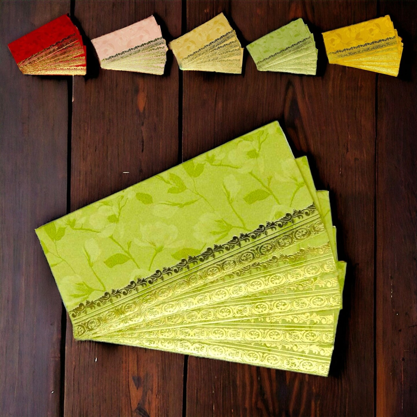 Money Envelopes for Cash Gifts Assorted Color Designs Money Holder Card Fancy Packet Lifafa Shagun Gift Envelope for Christmas Diwali Easter Birthday Wedding Eid (set of 25/50/100)