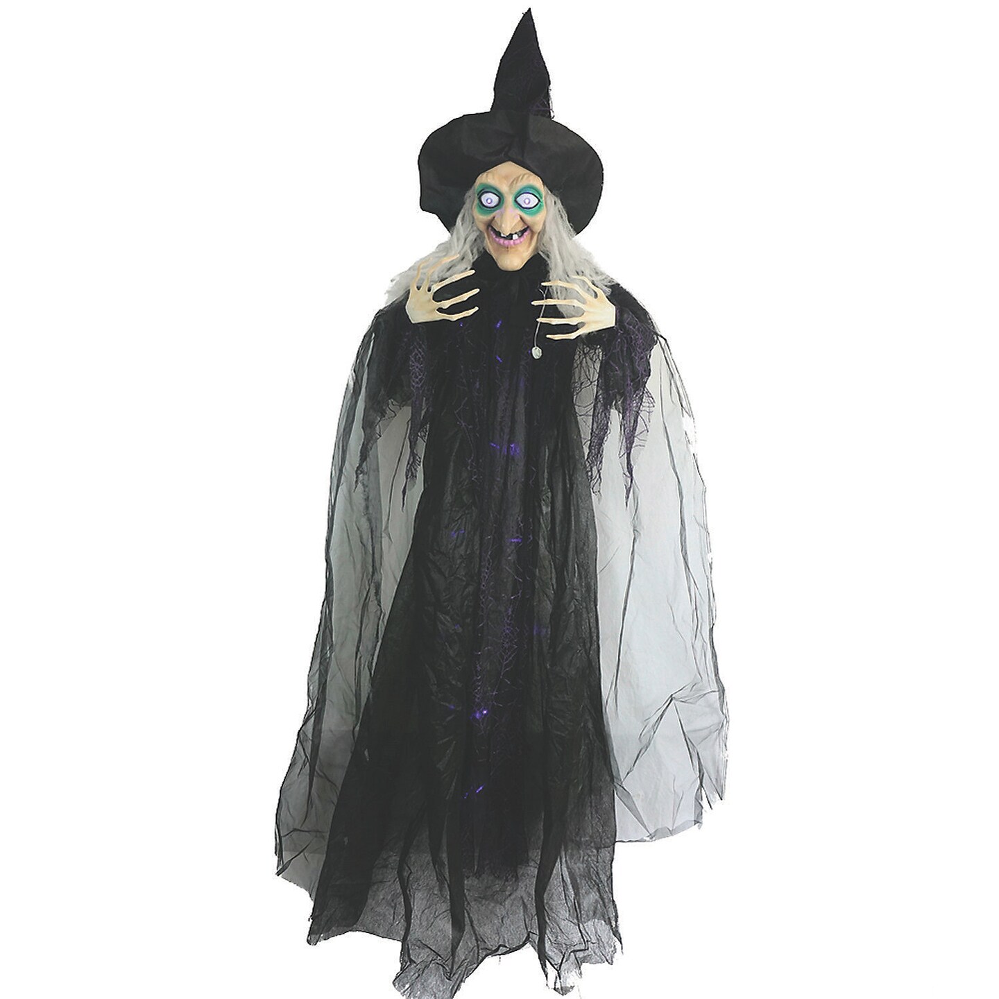 Hanging Witch Animated 72 Inches