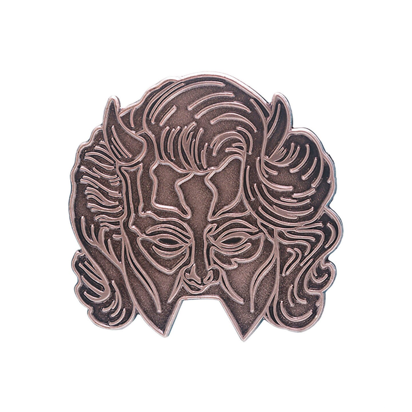 Nameless Ghoul Enamel Pin Ghost Ghoulette 1.5&#x22;