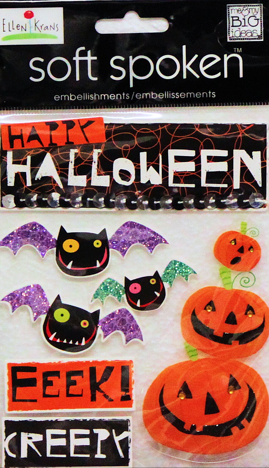 Me &#x26; My Big Ideas Happy Halloween Dimensional Stickers#1