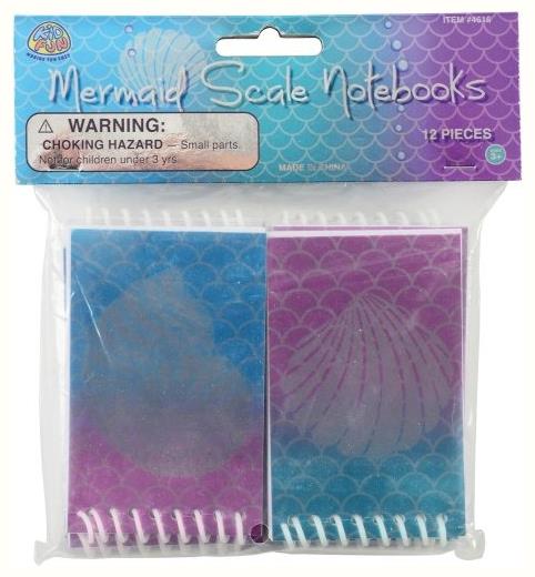 Mermaid Scale Notebooks Include 12 Units