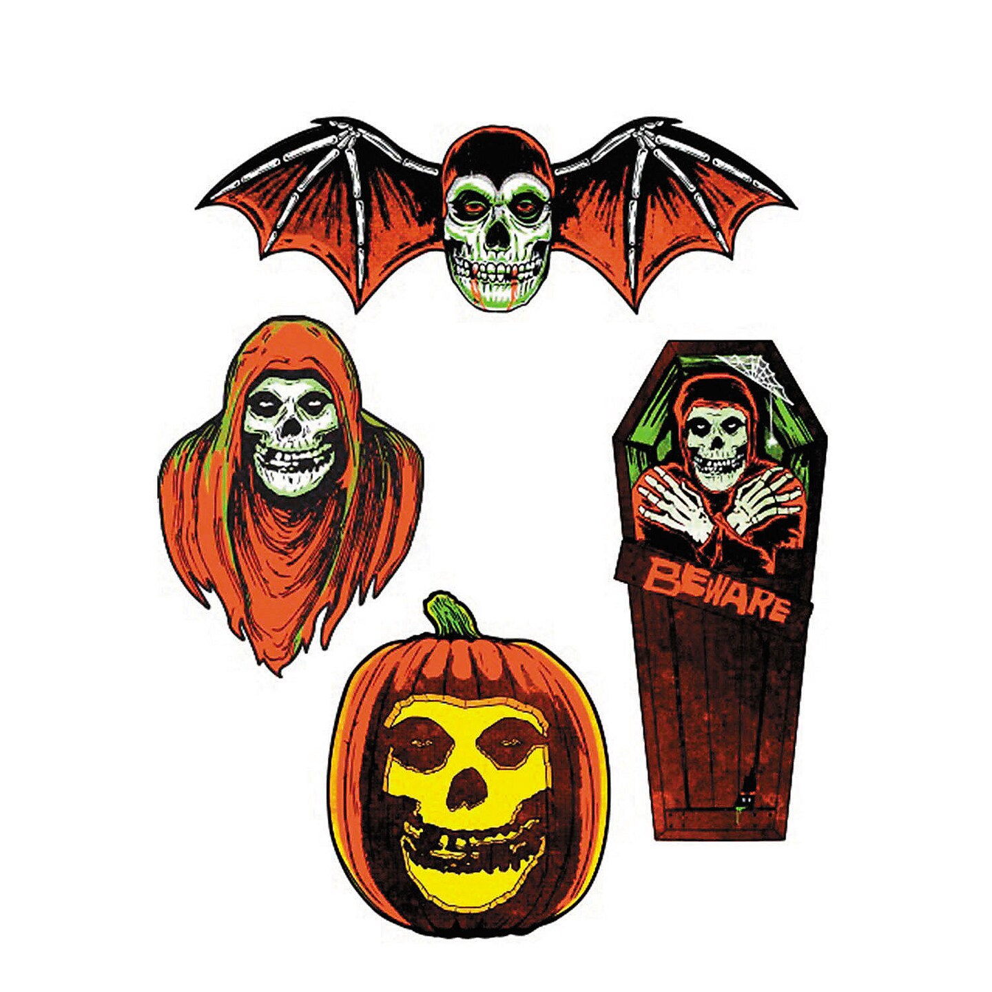 Misfits Cutout Wall Decoration Collection