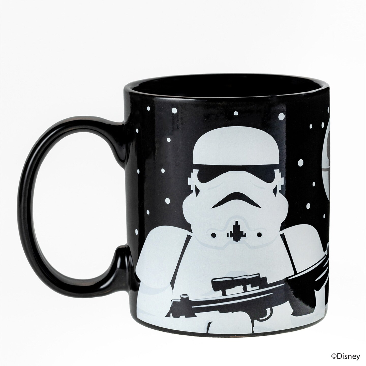 Uncanny Brands Star Wars Darth Vader and Stormtrooper Single Cup Coffee Maker Gift Set with 2 Mugs