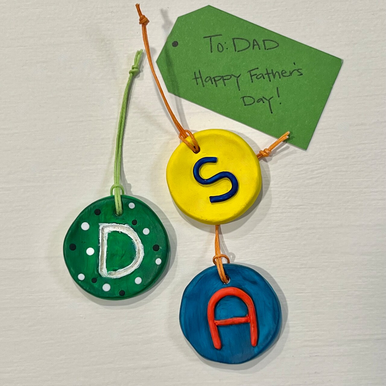 Kids Club: Father's Day Clay Keychains