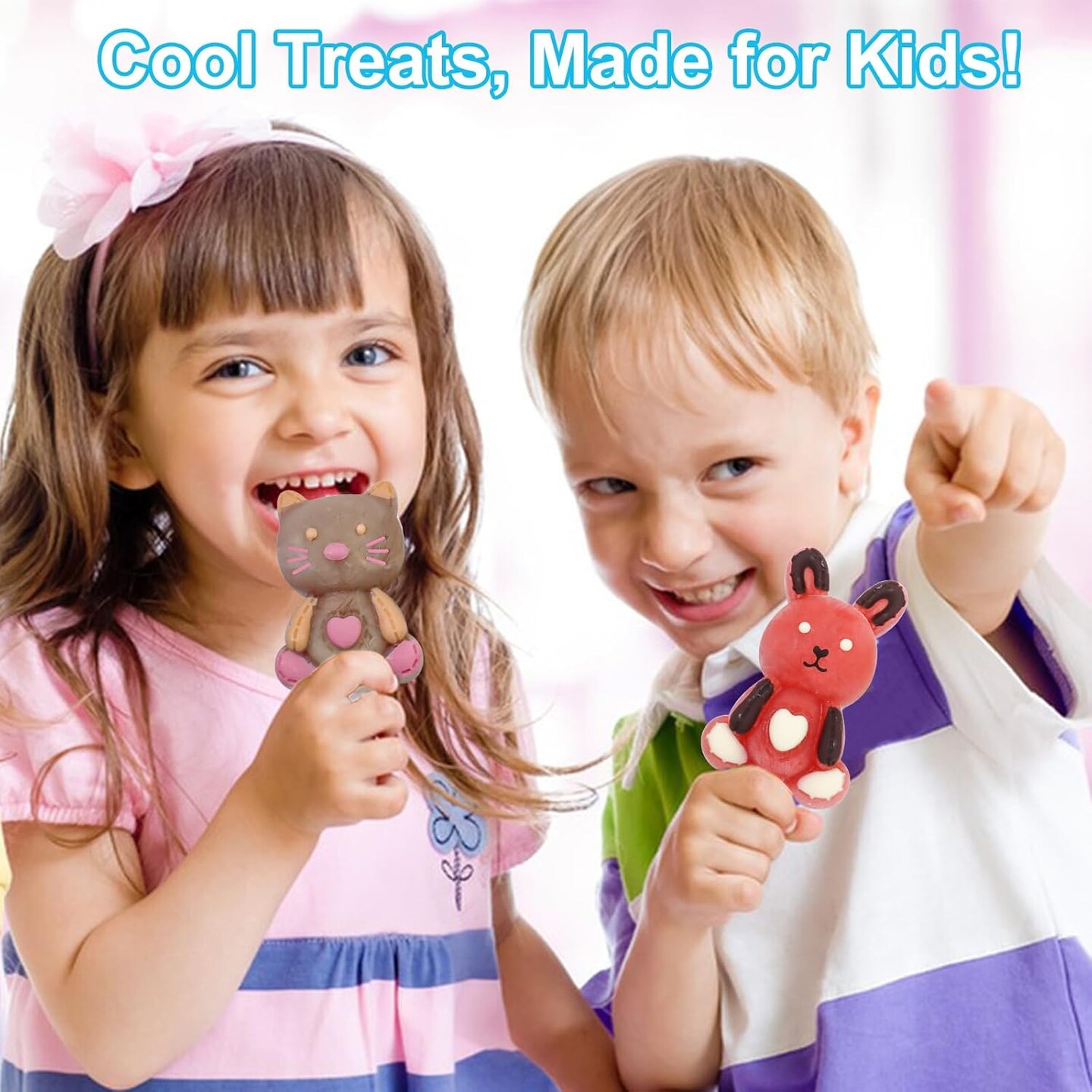Silicone Popsicle Molds for Kids and Toddlers, BPA Free, Mini Baby Ice Pop Mold, Ice Cream Mold with Reusable Sticks, Popsicle Maker Mold Set Easy