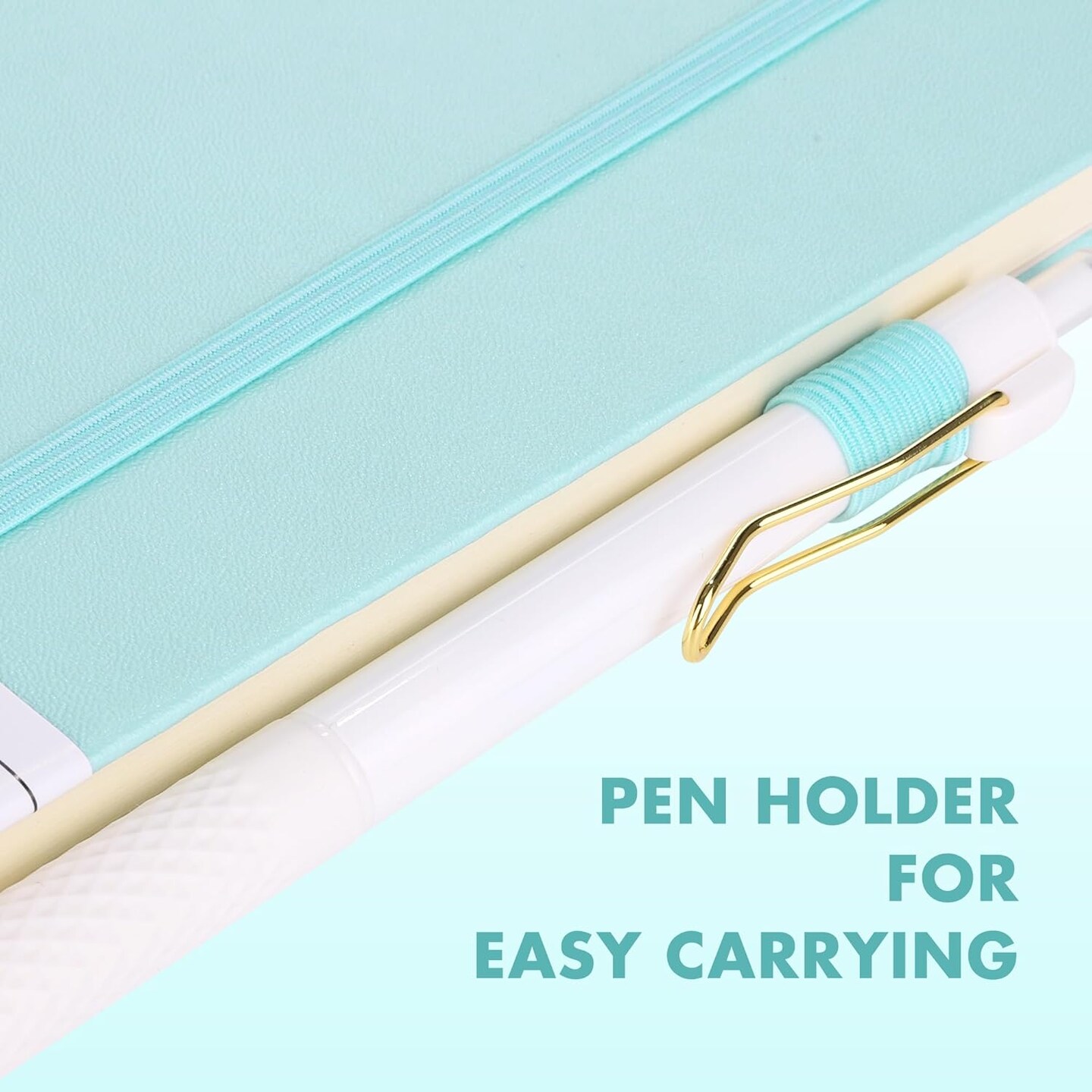 30 Set Lined Notebook Journals with Pens A5 Notebooks 100 GSM College Ruled Hardcover Notebook PU Leather Notepad with Pen Holder for Office School