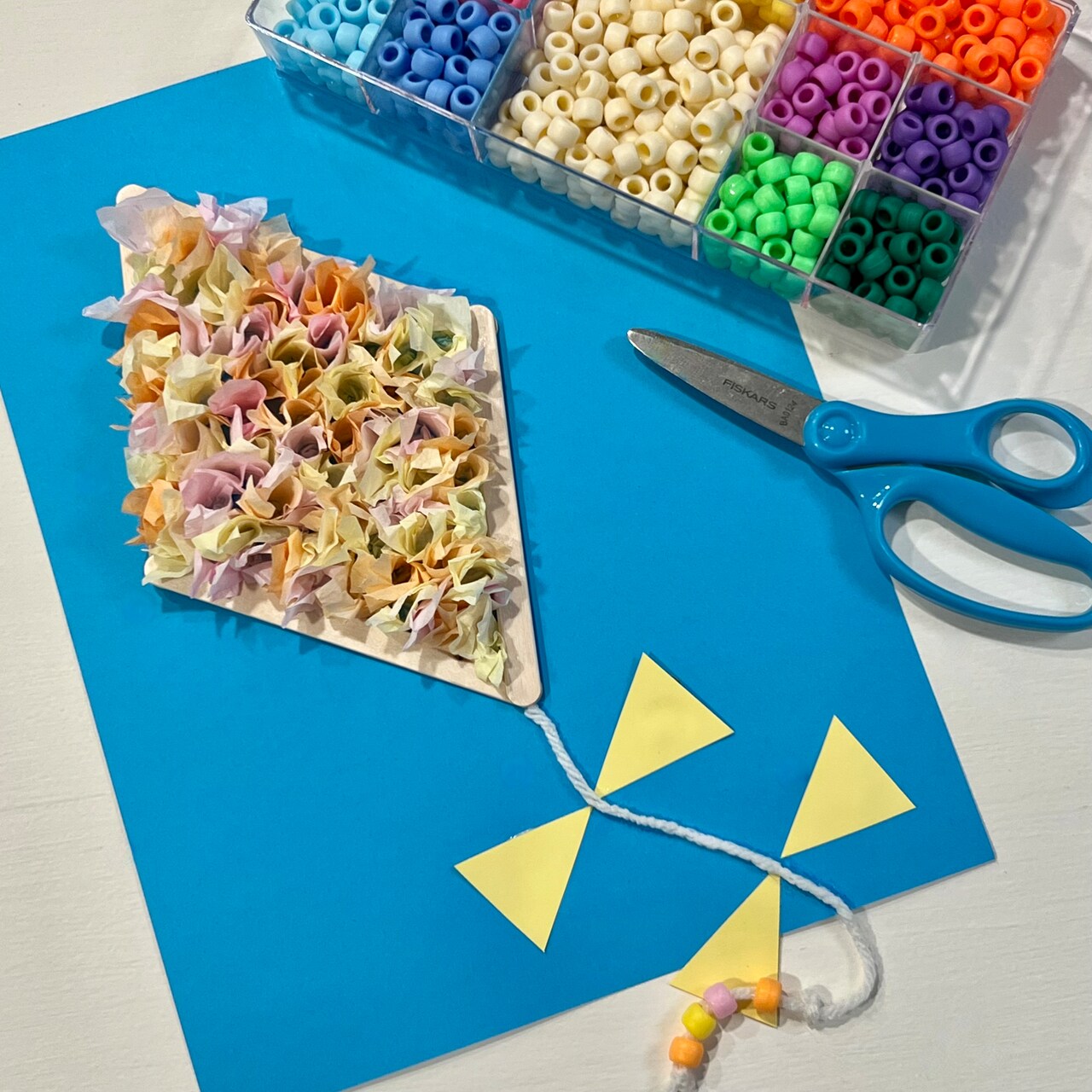 Kids Club: Tissue Paper Kite Artwork
