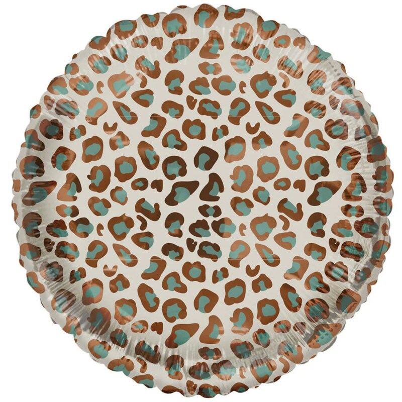 Catty Wild Round 18&#x22; Leopard Balloon