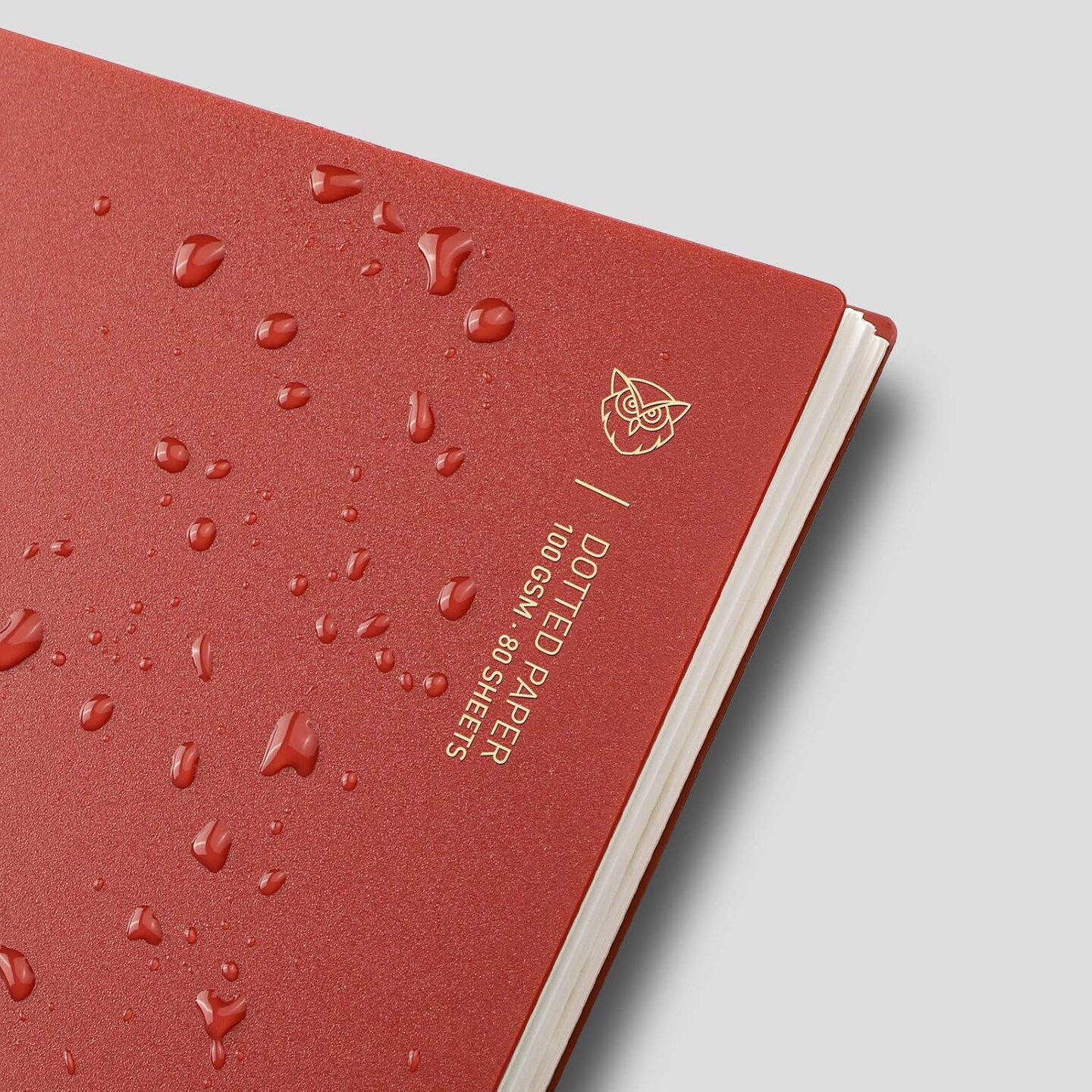 Dotted Journal Spiral Notebook 5.7&#x22; x 8.22&#x22; - 4 Pack 640 Pages 100gsm Thick Paper, A5 Dot Grid Notebook, Plastic Hardcover Bullet Notebooks Journals