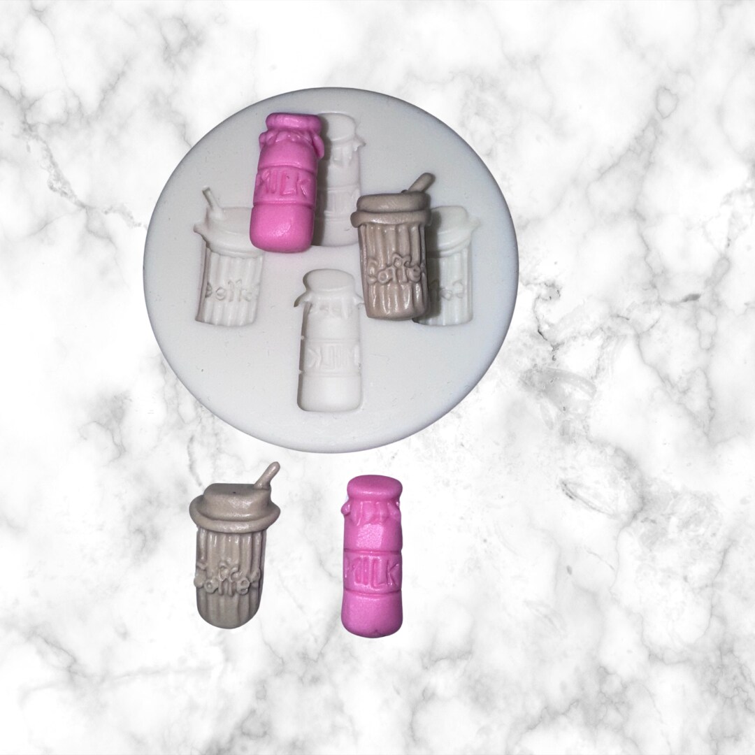 Coffee and Milk Silicone Mold