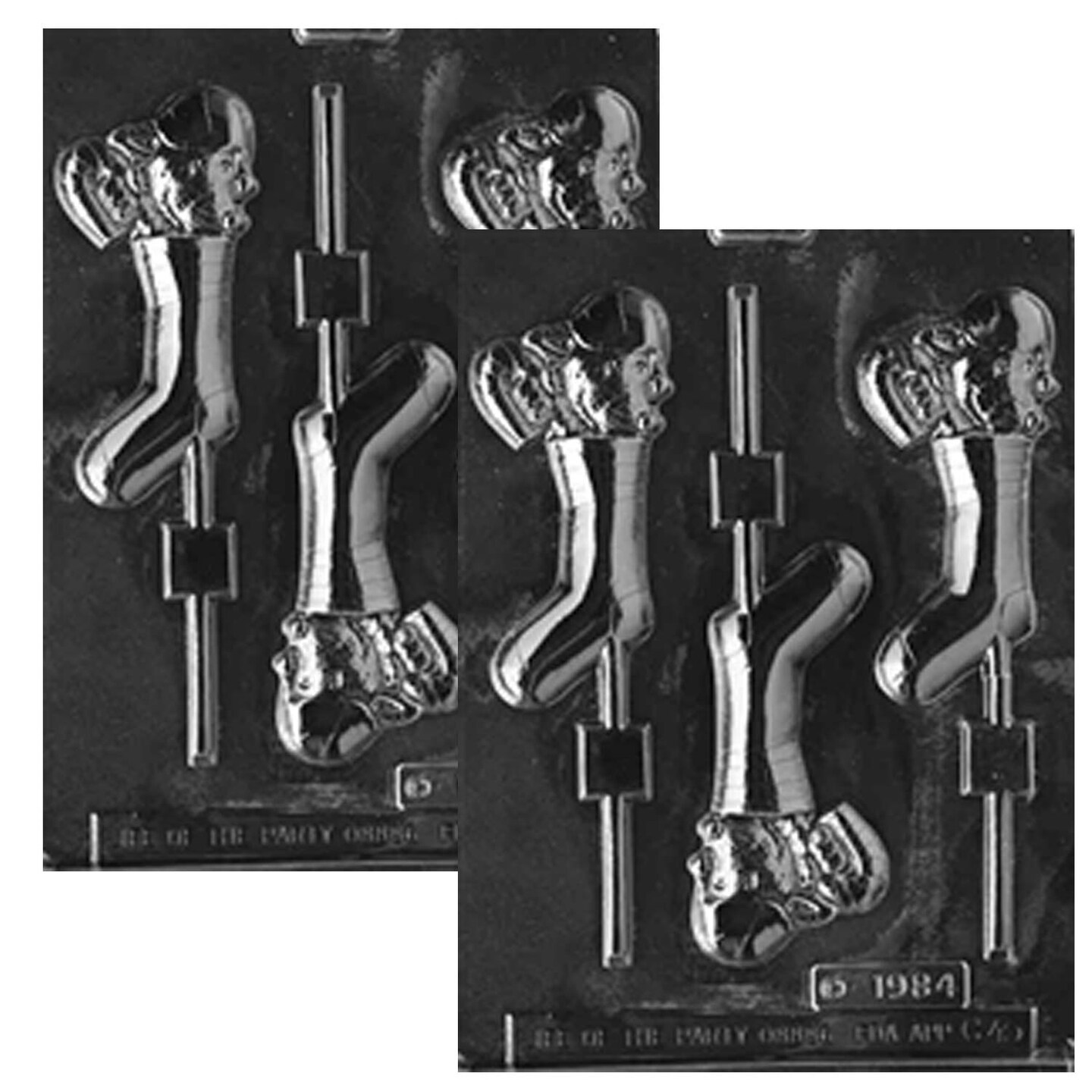 Mouse In Stocking Lolly Chocolate Mold for Holiday Treats