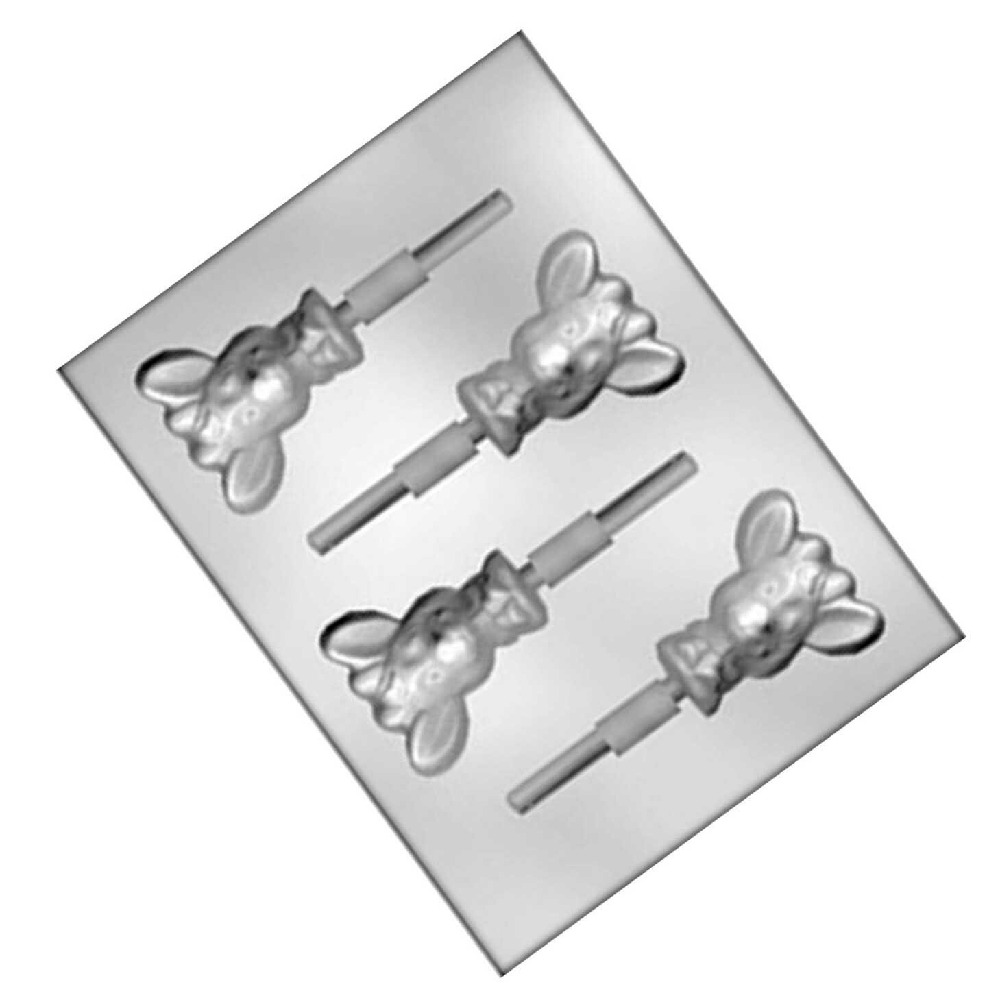 Rudolph Reindeer Sucker Chocolate Lollipop Mold