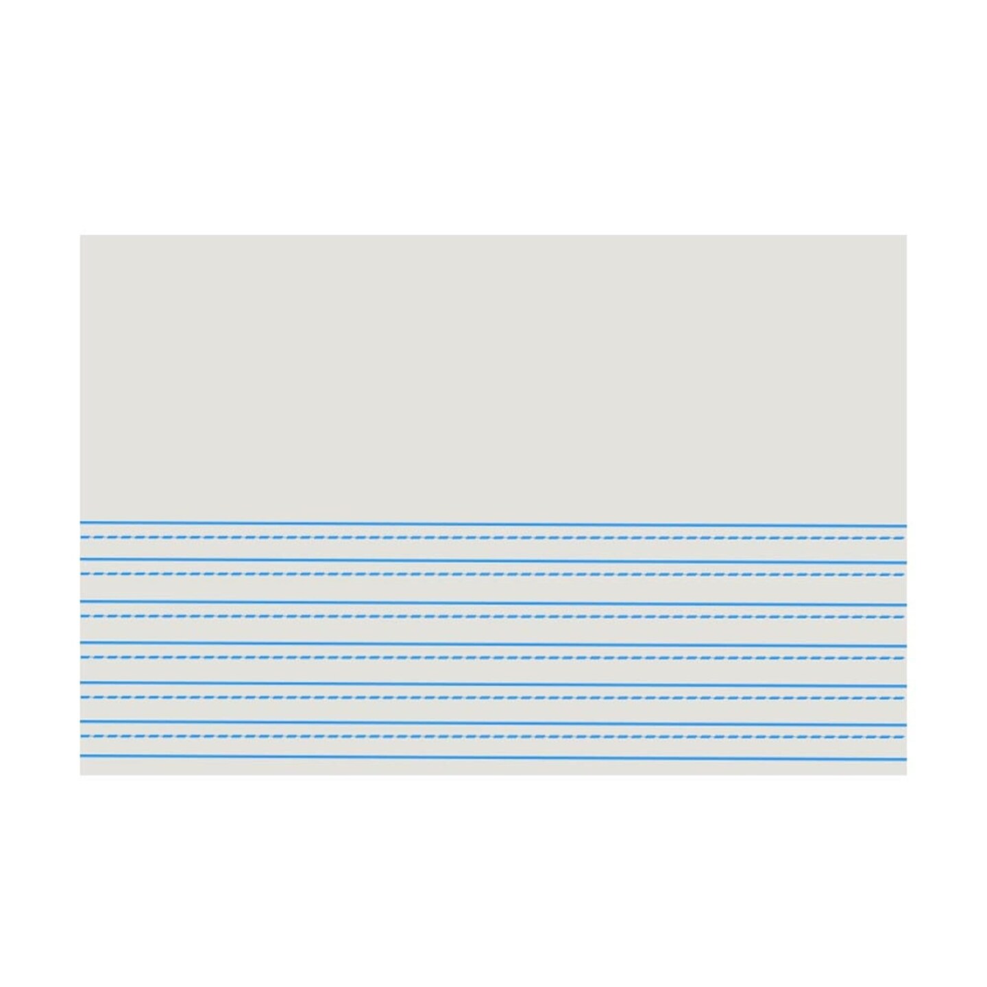 School Smart Storybook Paper, 7/8 Inch Rule, 18 x 12 Inches, 500 Sheets