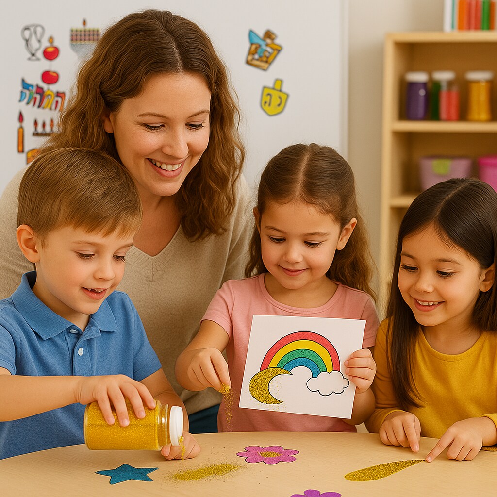 Craft Glitter 1 lb Jar – White / Clear Bulk Glitter for Crafts, Decor & Classroom Projects