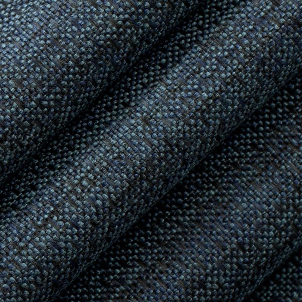 Blue Stain Resistant Performance Pet Friendly Texturedd Upholstery Fabric by The Yard - SKU: Fabian Atlantic