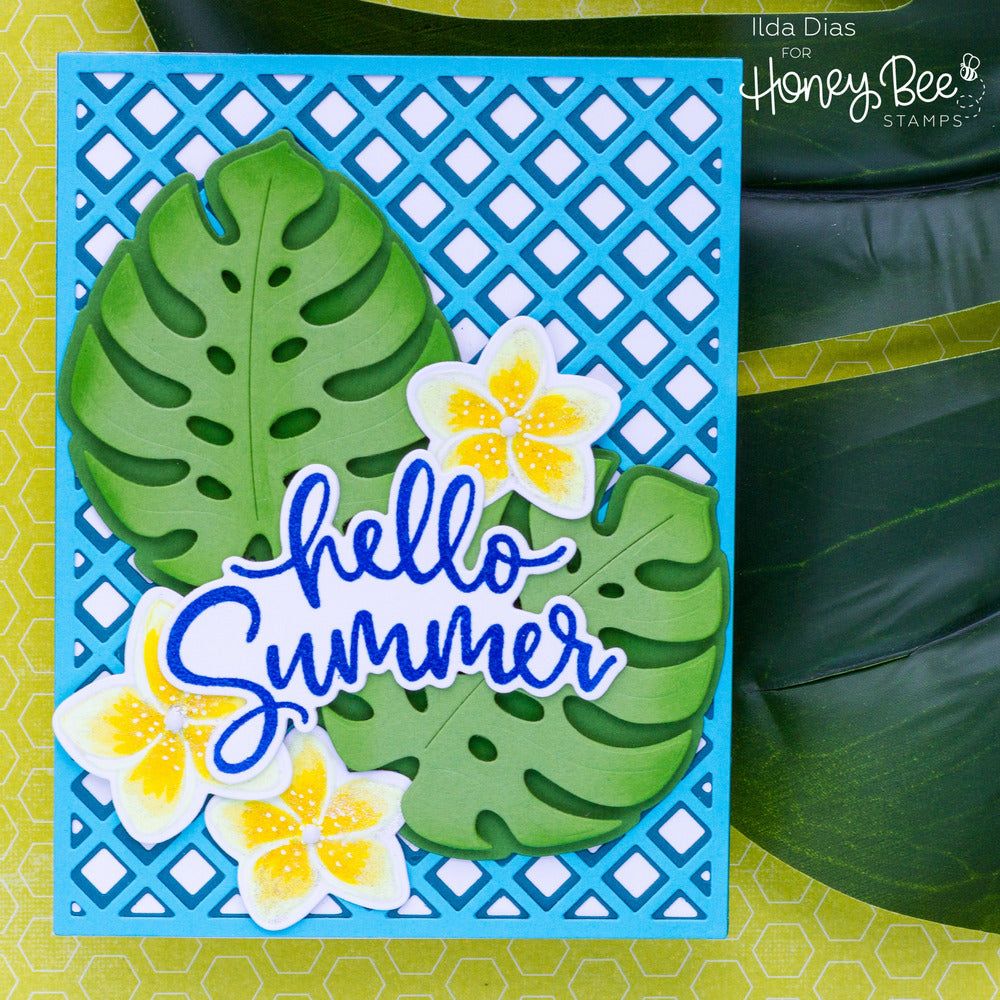 Lovely Layers: Monstera Leaf - Honey Cuts - Stand-Alone Dies - Retiring