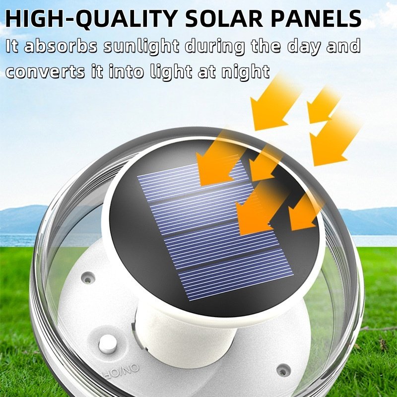 Edge Collections – Outdoor Solar Rechargeable Floating Pool Lights, IPX7 Waterproof – 1 Piece