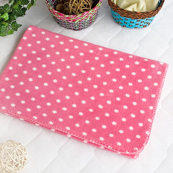 Pink Rabbit Fleece Throw Blanket, Travel Pillow & Cushion, Soft & Durable