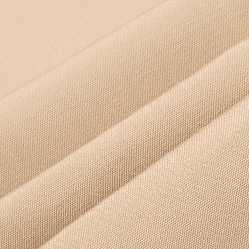 Natural Stain Resistant Performance Pet Friendly Canvas Upholstery Fabric by The Yard - SKU: Emma Sand