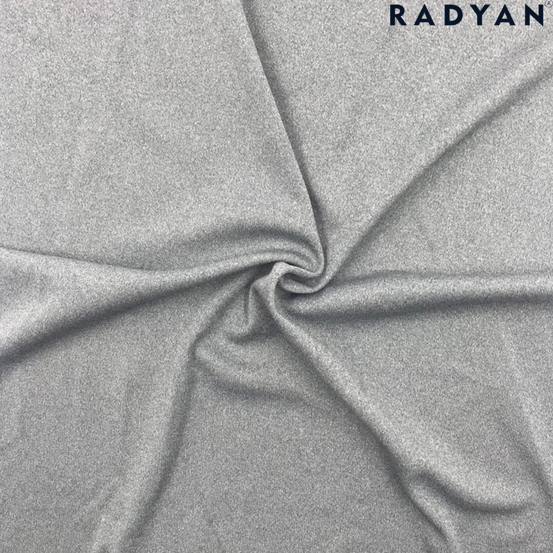 1 Yard Quick Dry Top Melange Heather Fabric Lightweight Breathable Activewear 60/61 Inch Width