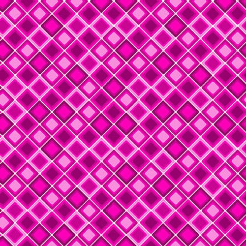 Fabric Blank Quilting Fuchsia Tonal Square on the Bias by the Quarter Yard 2478-25