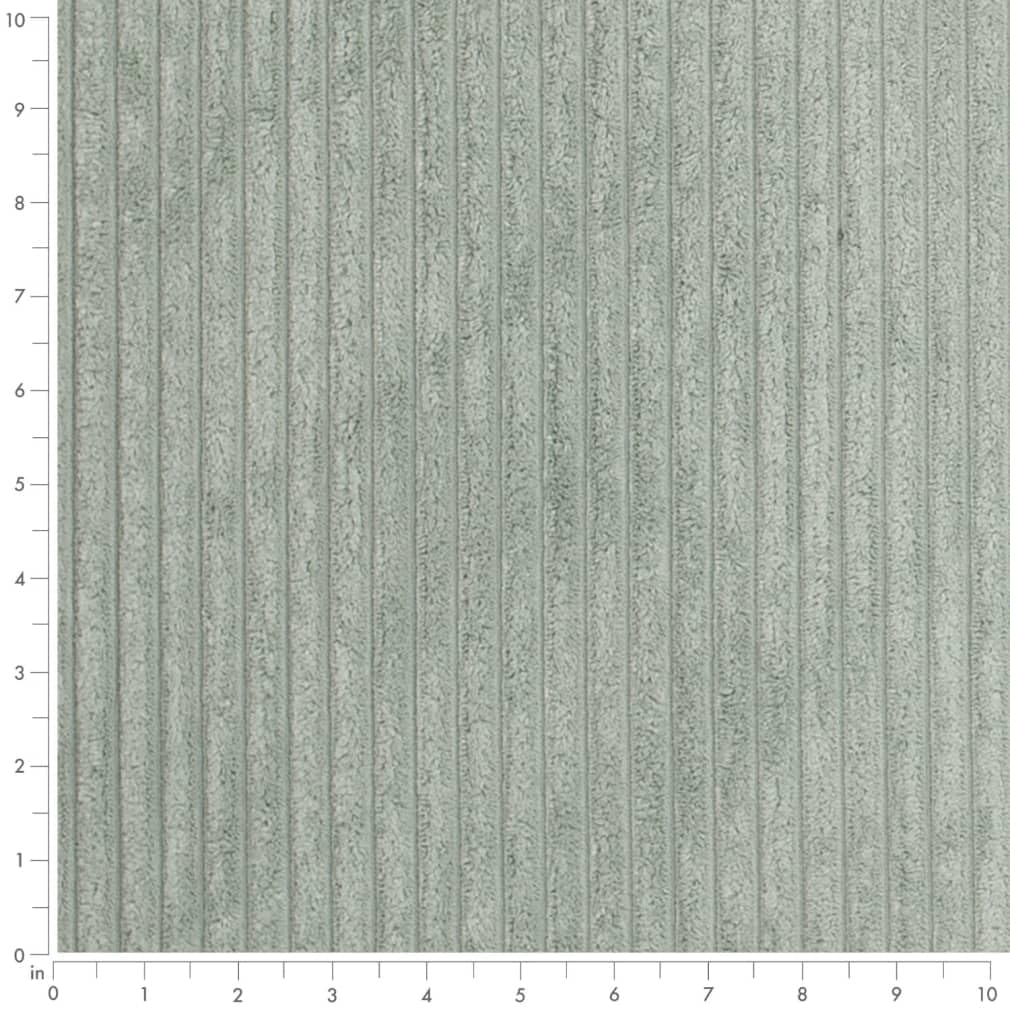 Blue Plain Small Scale Corduroy Chenille Upholstery Fabric by The Yard - SKU: Rosetta Spa
