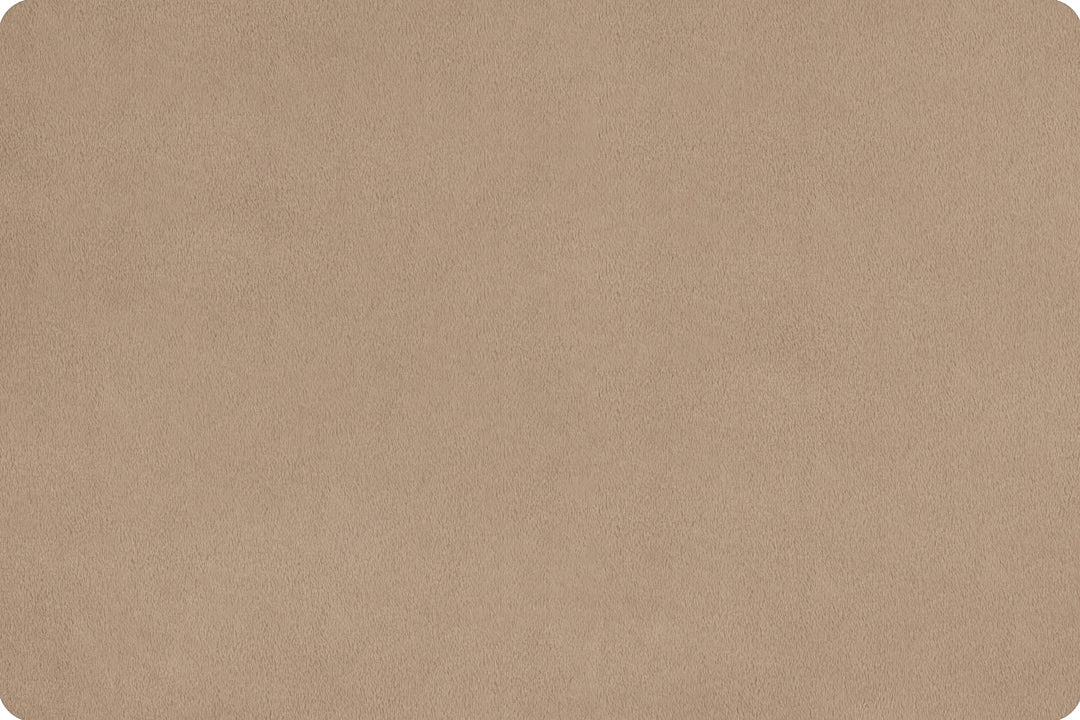 Fabric Shannon Simply Taupe 90" Extra Wide Solid Cuddle 3 by the Quarter Yard C390-SIMPLYTAUPE