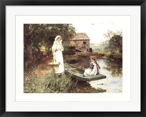 Framed Art Afternoon Picnic by John Yend King - Charming Wall