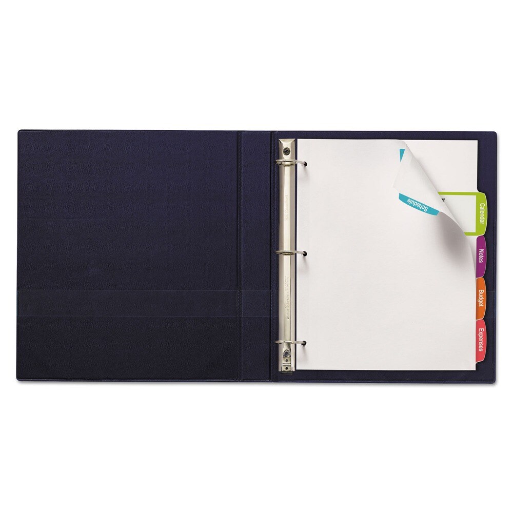 Avery 11 x 8.5 Big Tab Printable Label 5-Tab Dividers - White/Large (20/Pack)