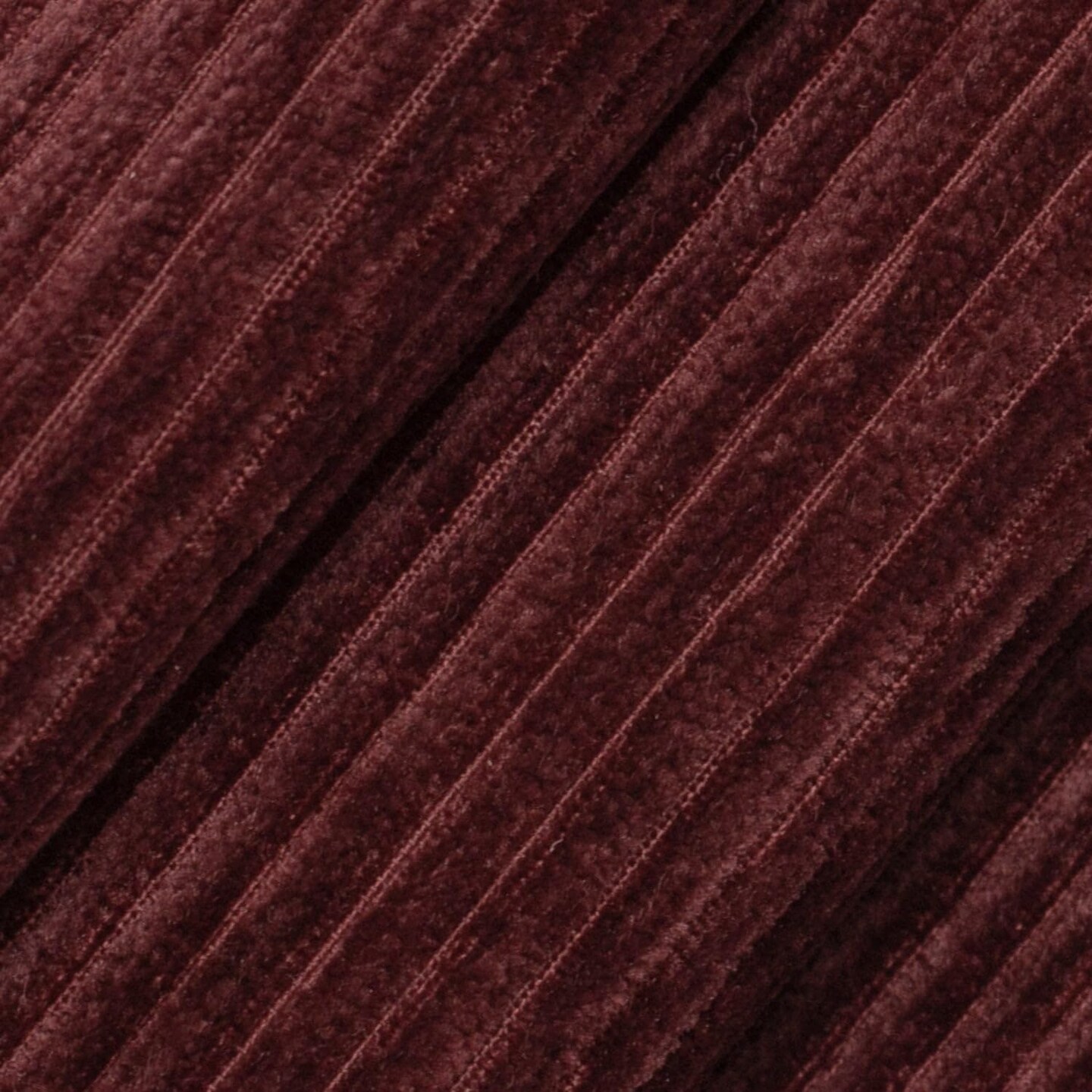 Red Performance Grade Plain Solid Velvet Upholstery Fabric by The Yard - SKU: Marcus Burgundy