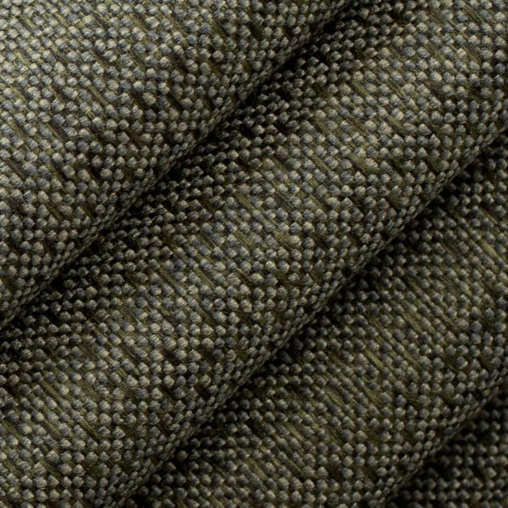 Green Stain Resistant Performance Pet Friendly Texturedd Upholstery Fabric by The Yard - SKU: Fabian Basil