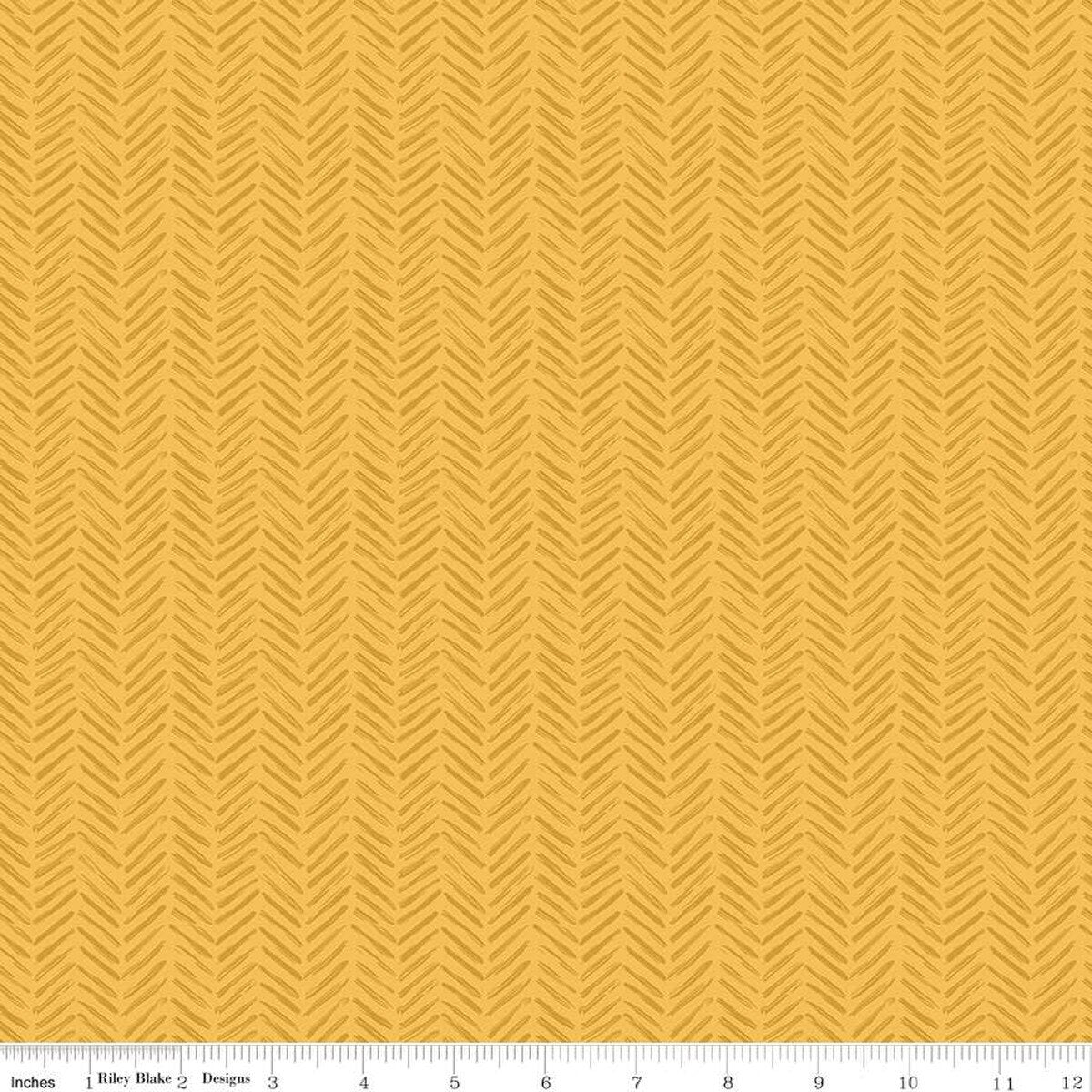Fabric Riley Blake Sunshine Tread Marks by the Quarter Yard C15465-SUNSHINE