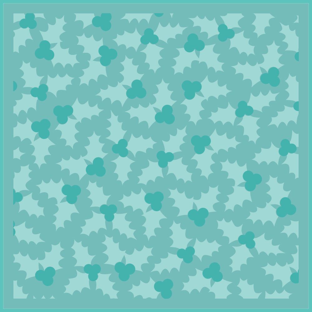 Holly and Berries - Set of 2 - 6"x6" Layering Stencils - Retiring