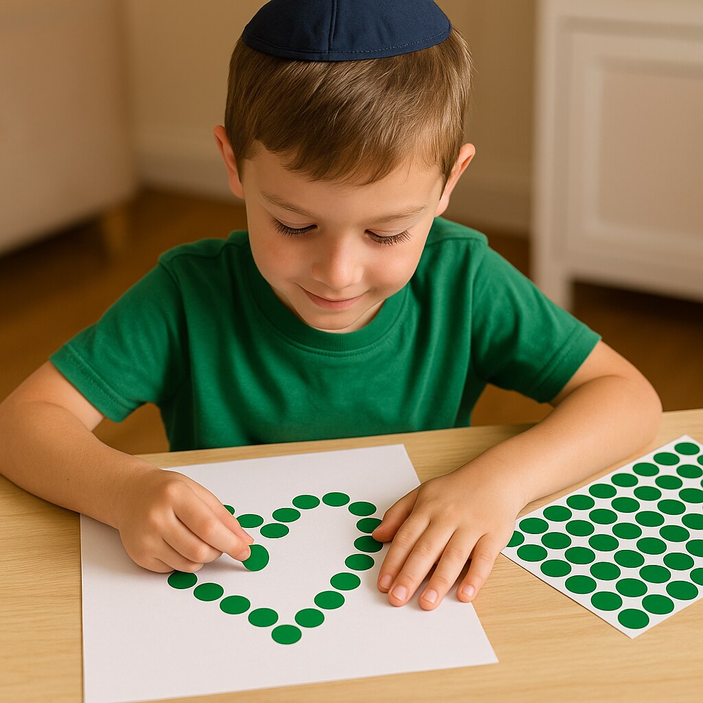 Colored Dot Stickers – 1" Round Adhesive Labels, 768 Pack for Crafts, Classrooms & Organization