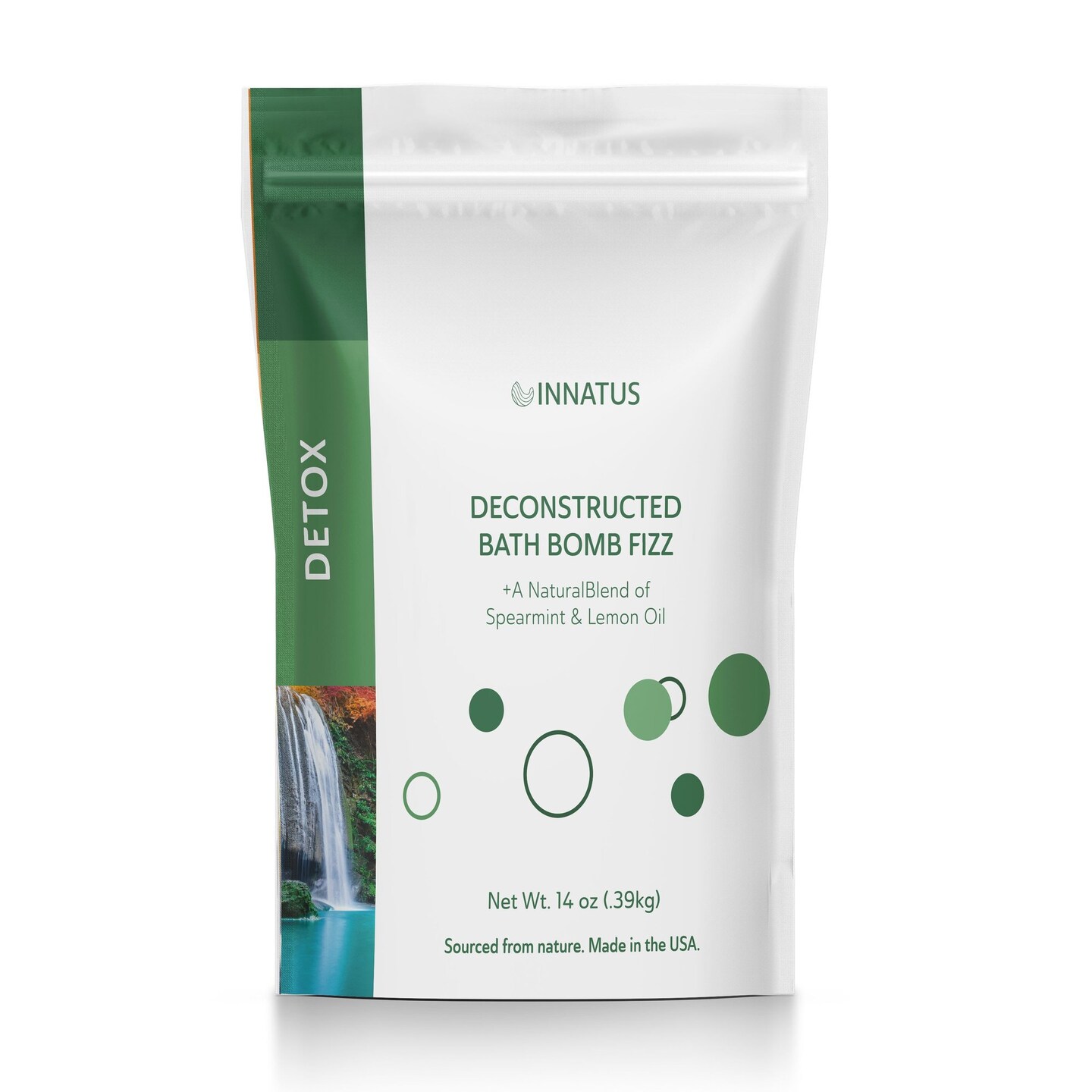 Edge Collections -14oz-Aromatherapy Detox Bath Bomb for Skin Cleansing and Relaxation-1 pcs