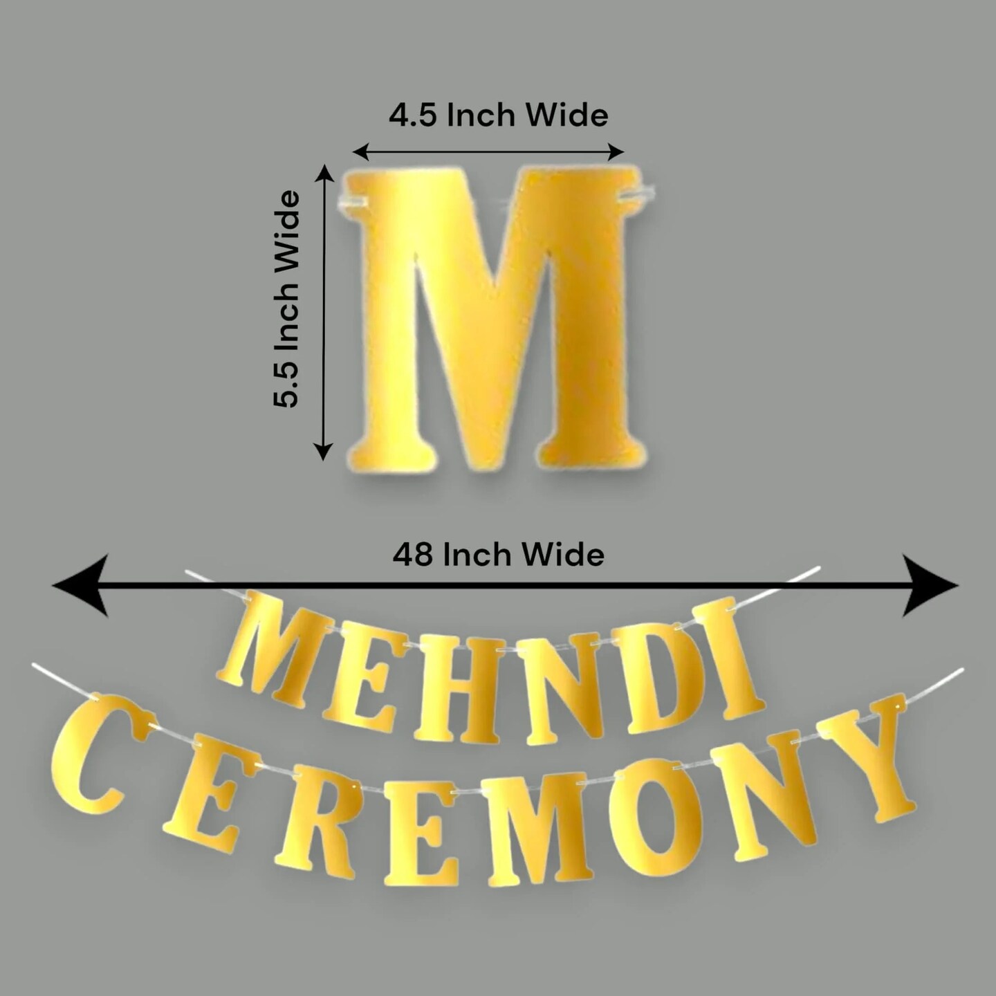 Mehndi Ceremony Banner Bunting Diy Indian Wedding Banner Sign Mehendi Backdrop Decoration Party Decorations Letter Banner Kit -mehendi Signs