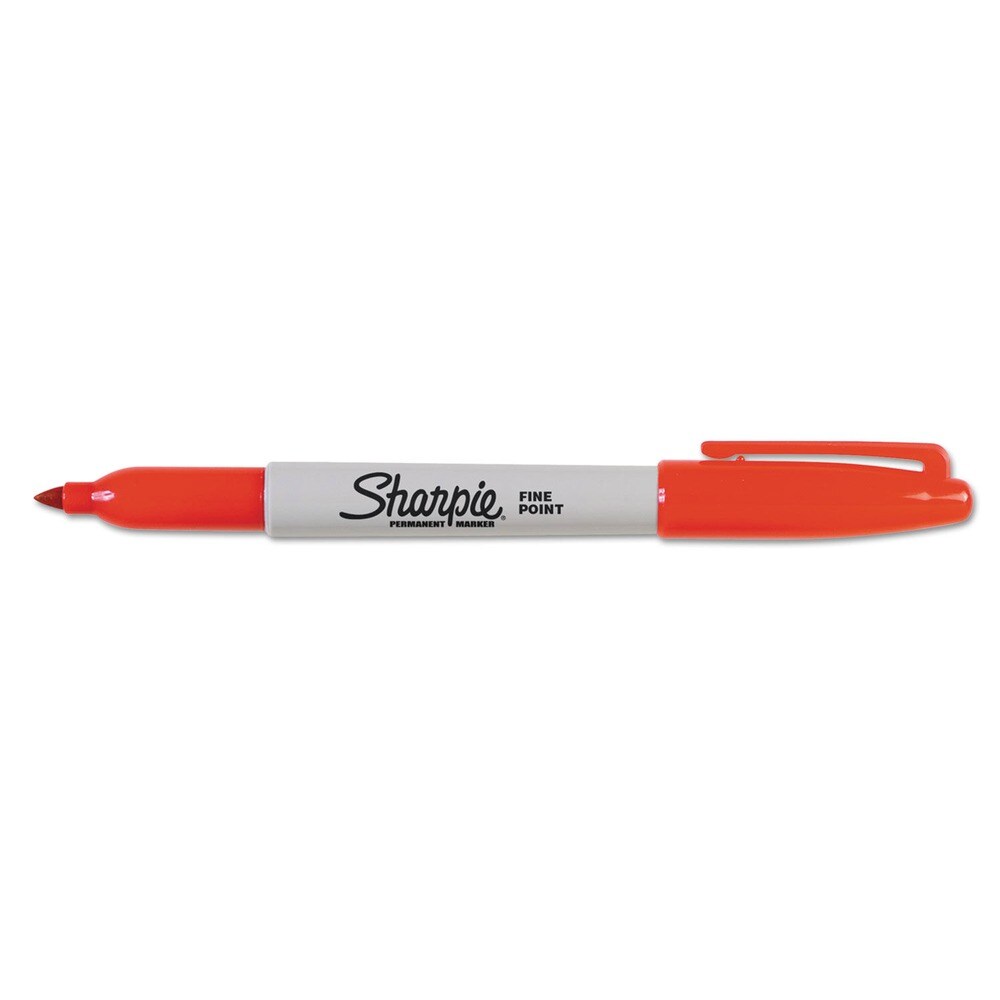 Sharpie Fine Tip Permanent Marker Value Pack - Red (36/Pack)