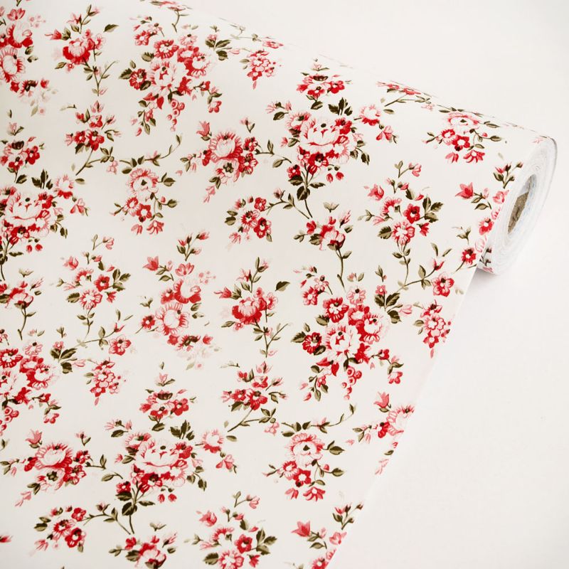 Blossom Rain Peel and Stick Floral Wallpaper Removable Vinyl Roll