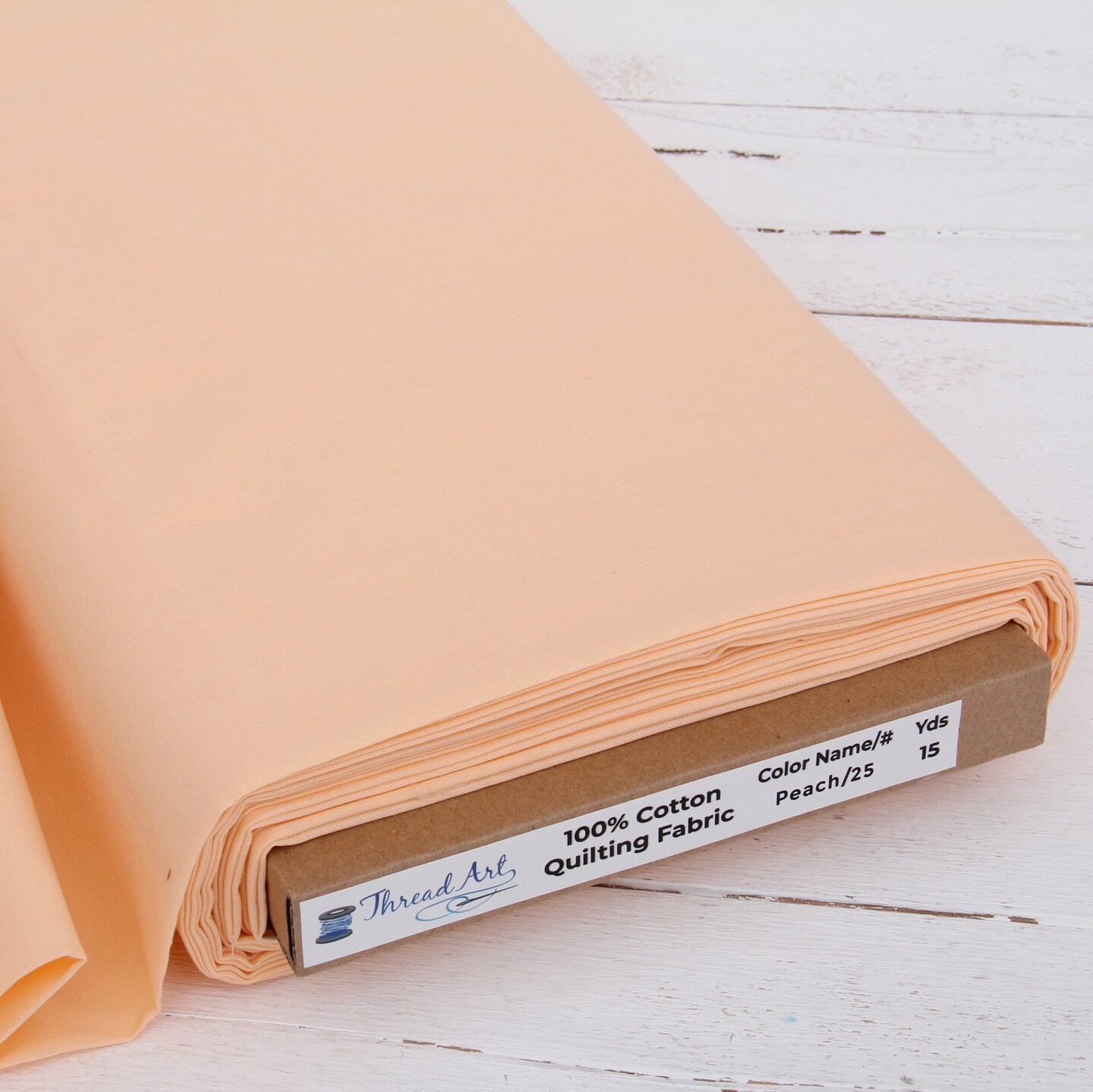 ThreadArt Premium Cotton Quilting Fabric - 44" Width - 100% Cotton - Quilting, Sewing, Crafts - 30 Colors Available - By the Yard, 3 Yard Cuts, or 10 Yard Cuts