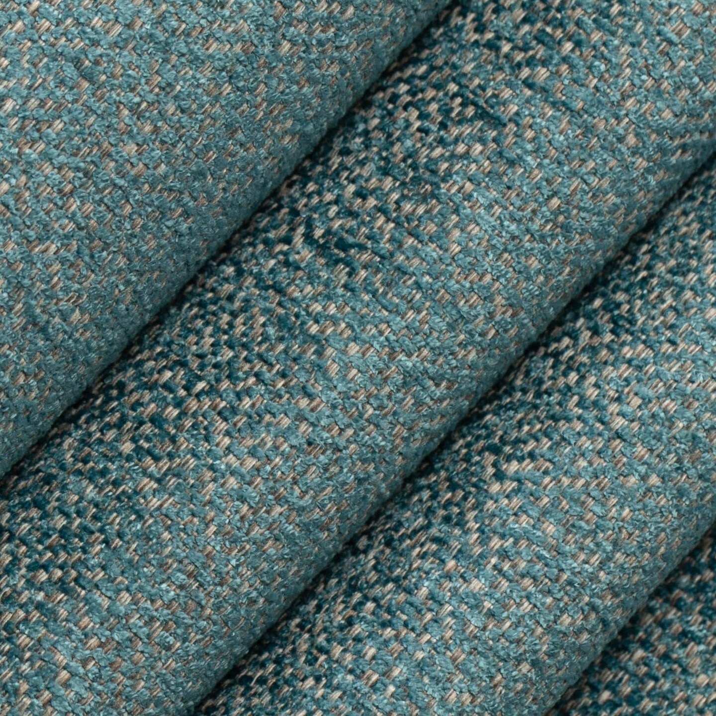 Aqua Textured Upholstery Fabric by The Yard - SKU: Clarity Lagoon
