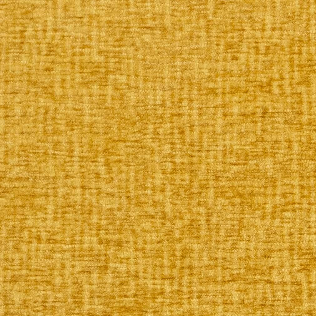 Yellow Stain Resistant Performance Pet Friendly Chenille Upholstery Fabric by The Yard - SKU: Claridge Lemon