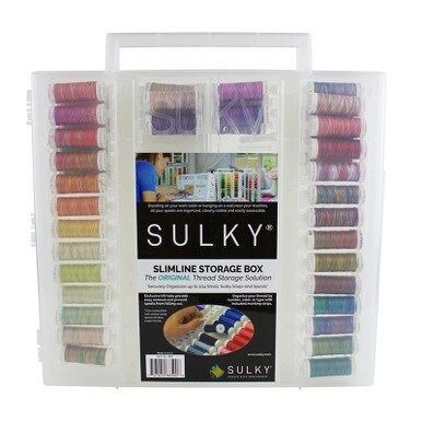Original Slimline Thread Storage Box - 12 Wt. Cotton Petites Blendables ...