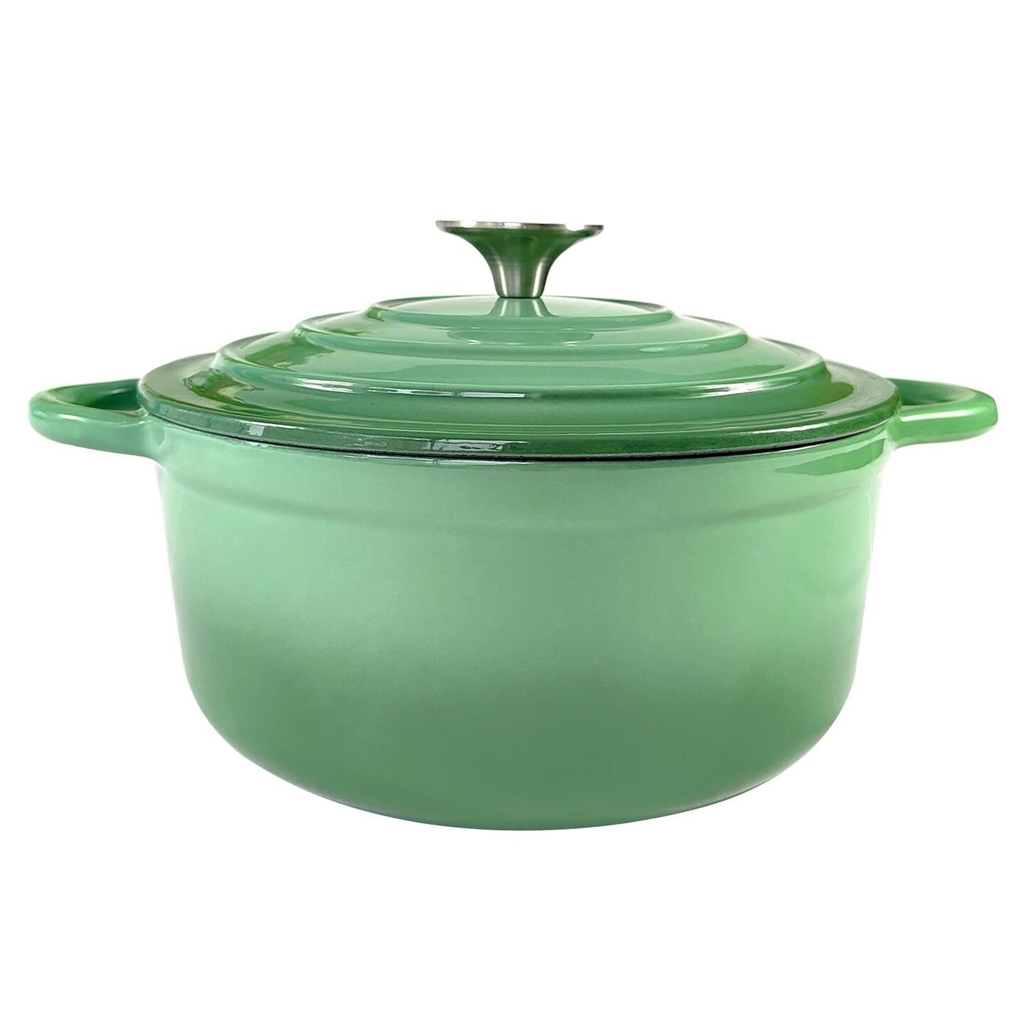 Edge Collections - Versatile Enameled Cast Iron Dutch Oven for Cooking - 1 Piece
