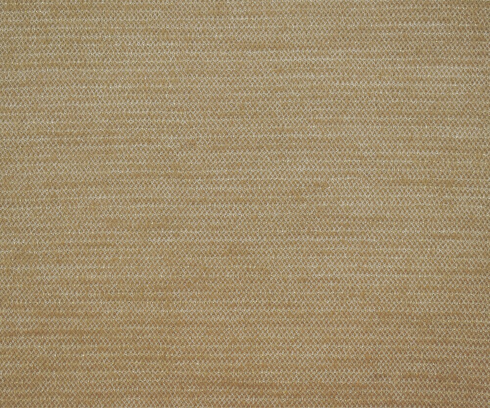 Beige-White-Gold Wool Blend Texture Sweater Knit Fabric By the Yard